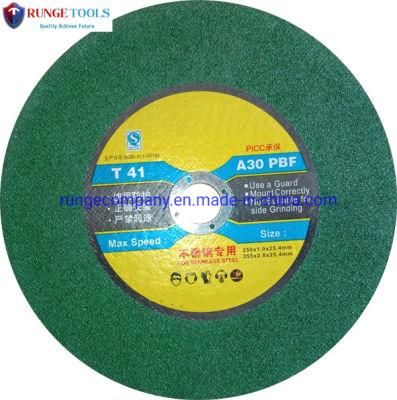 Long Life 14-Inch Cut-off Wheel Cutting Disc for Metals Steel Iron Brass Various Famous Angle Grinder Power Tools