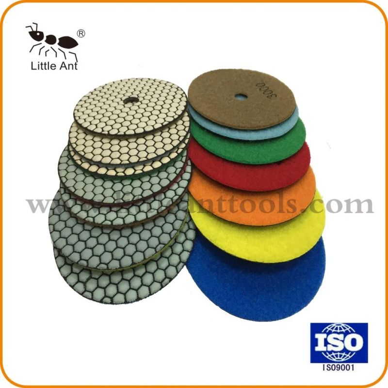 Hand Grinder Abrasive Dry Use Sanding Diamond Polishing Pad