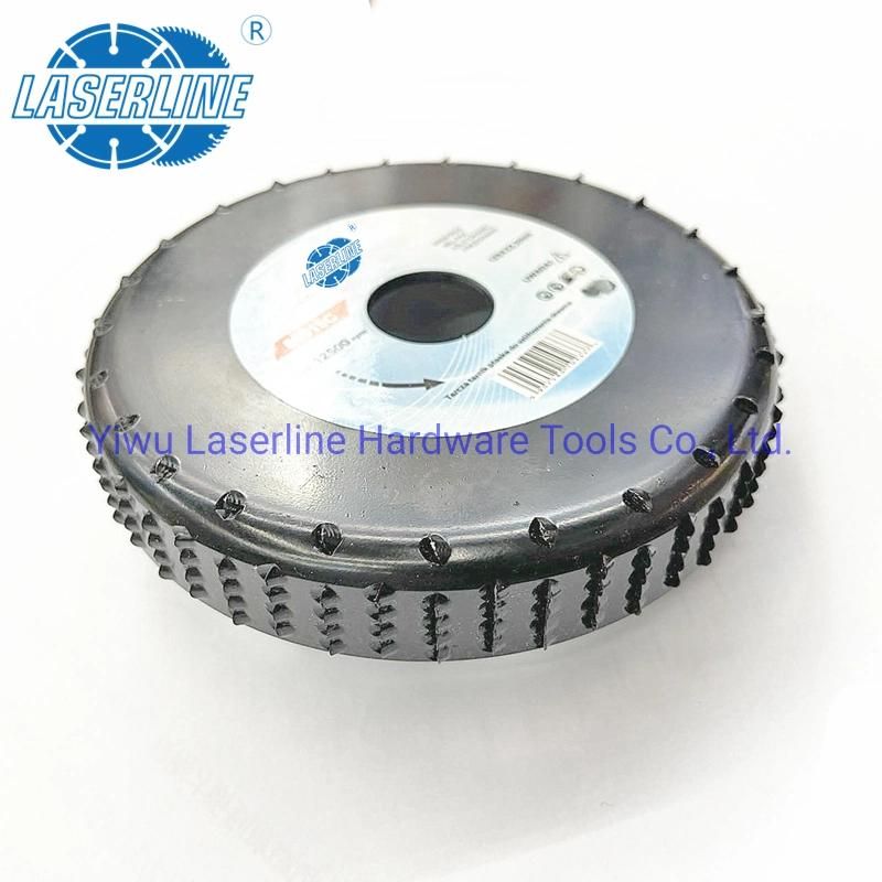 Grinder Wheel Disc 5 Inch Wood Shaping Wheel, Wood Grinding Shaping Disk for Angle Grinder