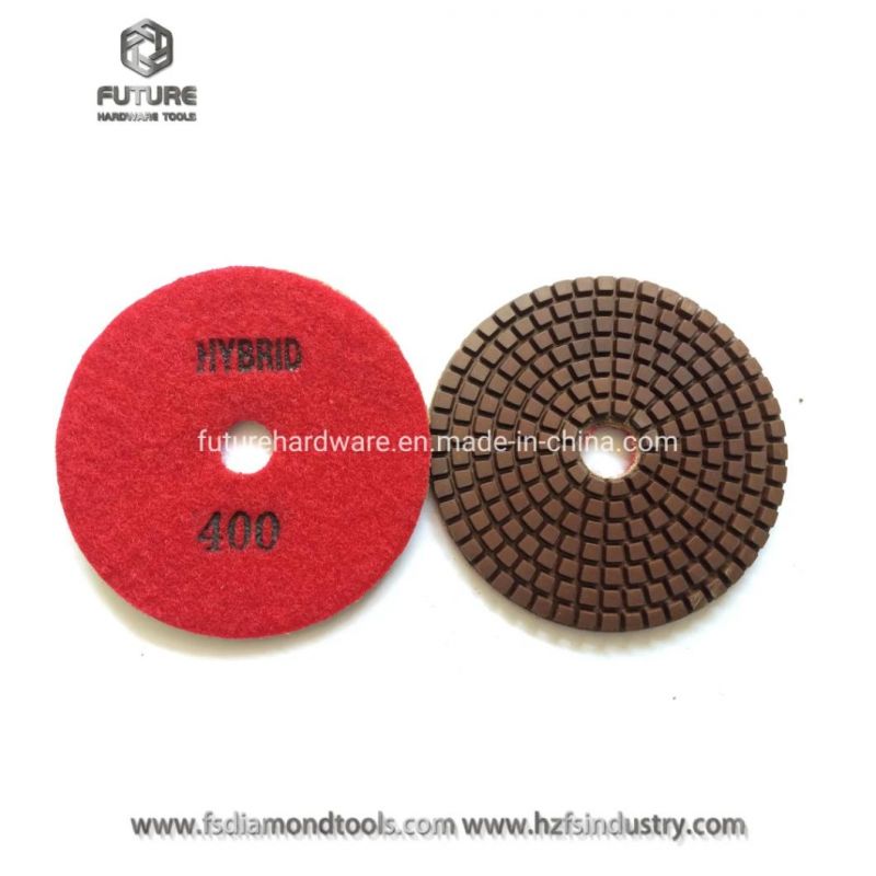 Stone Hand Polishing Hybrid Polishing Pad