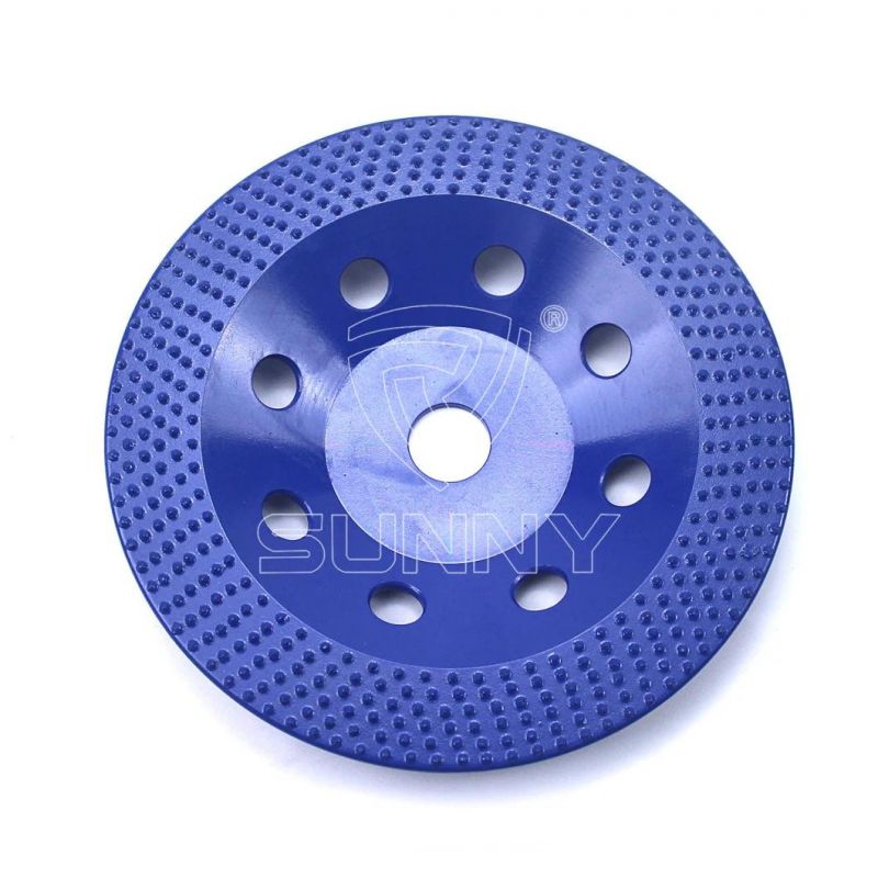 5 Inch Vacuum Brazed Diamond Grinding Wheel for Concrete Removal