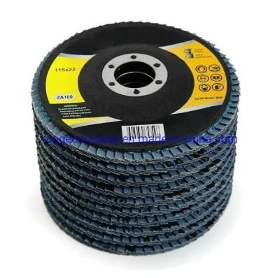 Premium Power Electric Tools Parts Zirc Sanding Grinding Cutting Flap Disc 4.5&quot; X 7/8&quot; 100 Grit