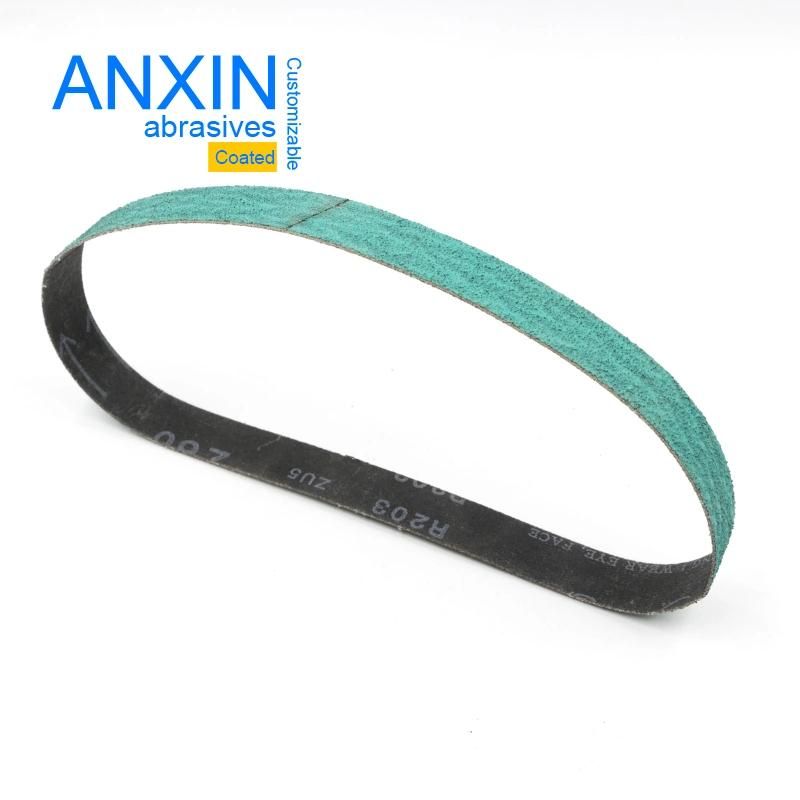 Zirconium Narrow Sanding Belt for Aluminum Alloy Polishing