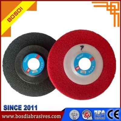 4&quot; Nylon Wheel with plastic Backing, Grinding Wheel, Polishing Wheel, for Metal Surface
