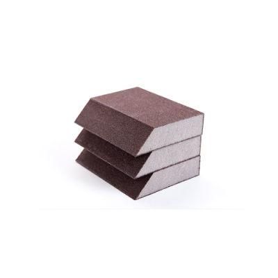 100*70*25mm Hand Sponge Sanding Block for Dry or Wet