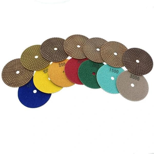 4 Inch Wet Used Polishing Pads for Floor