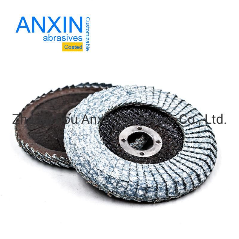 Half-Curved Ceramic Grinding Disc with White Coat
