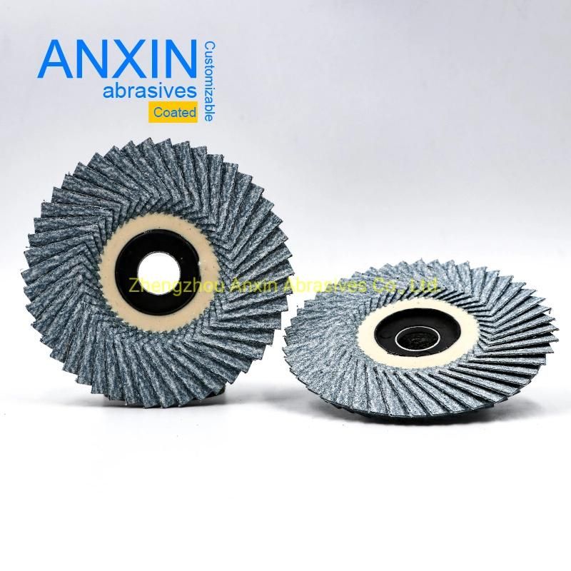 Coated Flexible Flap Disc for Aluminum Grinding