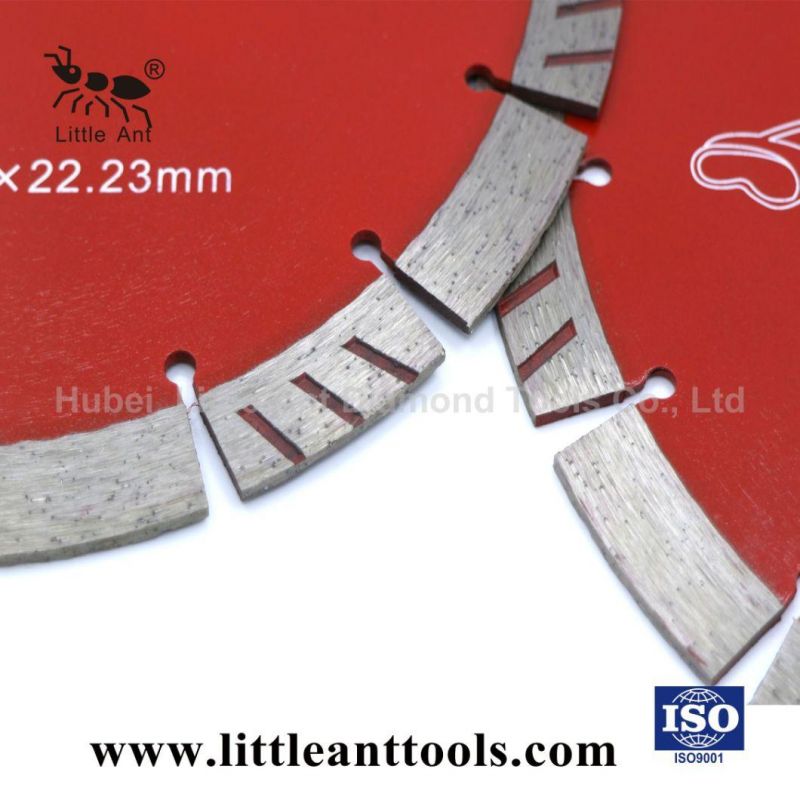 Red Color Diamond Saw Blade for Cutting Granite Stone