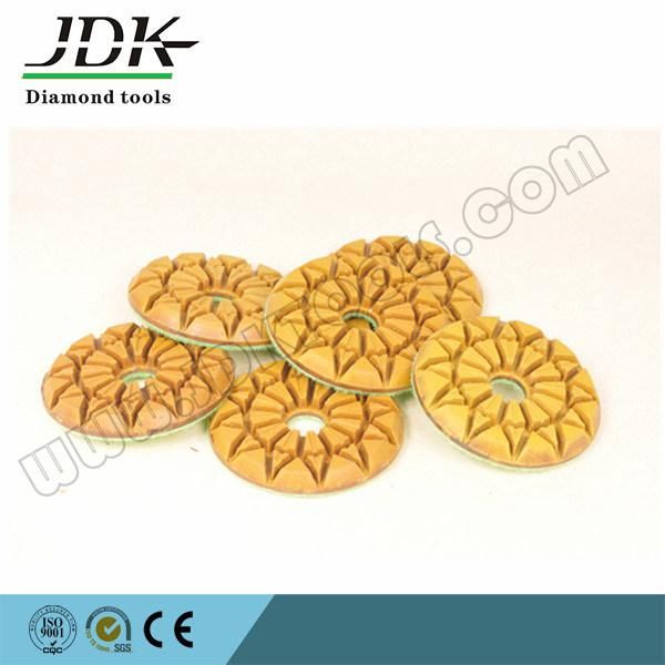 100mm Diamond Wet Floor Polishing Pads for Granite, Grit 50-3000