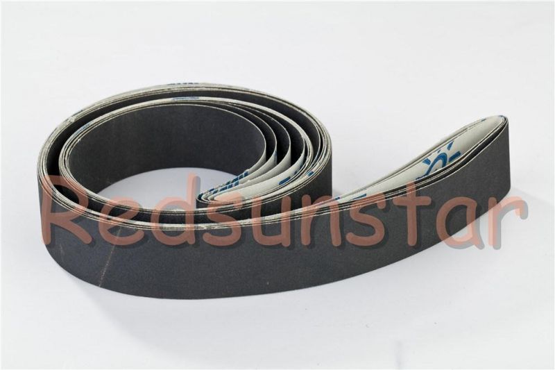 Zirconia Grain Polyester Abrasive Cloth Sanding Belts for Grinding Metal