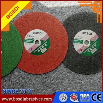 High Quality 4 Inch, 14 Inch Abrasive Cutting Wheel for Metal and Stainless Steel