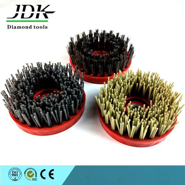 Diamond Abrasive Steel Antique Brush for Stone Processing/Polishing