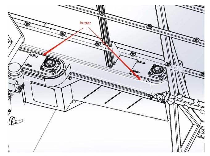 Low Energy Consumption Beveling Machine Glass Horizontal Glass Edging Machine