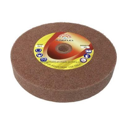 Non Woven Wheel, 150X25mm, U5/9p, Maroon Color