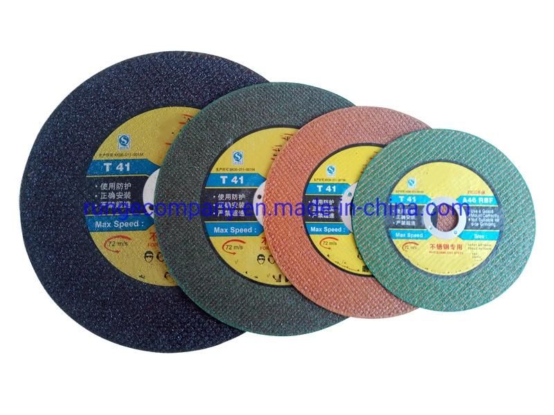 4-Inch Metal Cutting and Grinding Disc Depressed Center Cut off Wheel for Electric Power Tools Parts