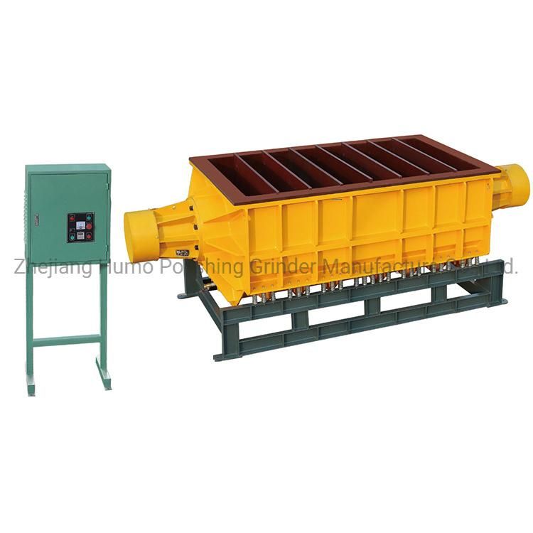 Granite Marble Stone Tumbling Trough Vibratory Finishing Machine Egypt