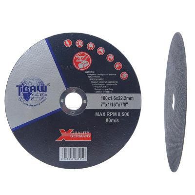 China Supplier Factory Price Ultra Thin 180 X 1.6mm Stainless Steel Cutting Disc