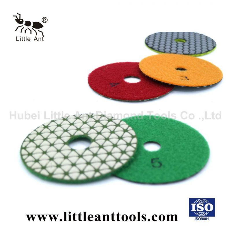 4 Inch 100mm Dry Polishing Pad for Stone Polishing