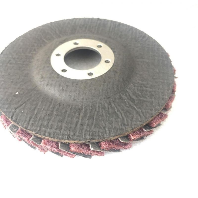 125mm High Quality Wear-Resisting Combined Flap Disc for Grinding and Polishing Stainless Steel and Metal