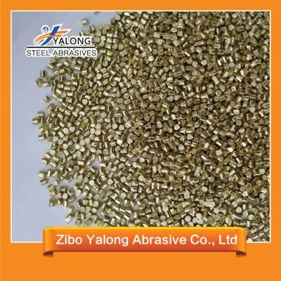 High Quality 99% Pure Copper Cut Wire Shot 2.5mm in Shot Peening Machine