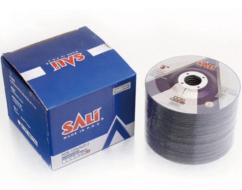 Sali 5" 125*3*22.2 T42 Grinding Disc Wheel for Metal Inox with MPa Certificate