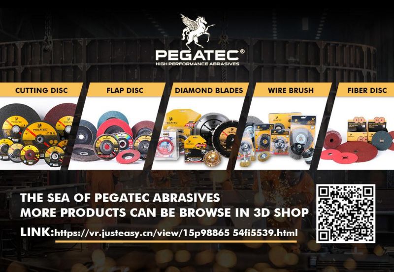 Pegatec 5′′ 150X1.6X22 Super Thin Sharp Metal Cutting Disc