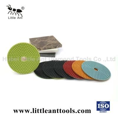 5-Inch Flexible Diamond Wet Polishing Pad Tool for Terrazzo