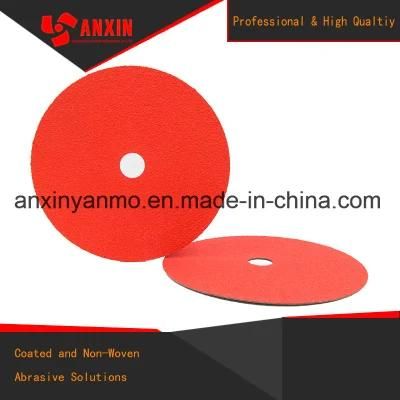 Resin Fibre Sanding Disc 4-1/2&quot; Ceramic