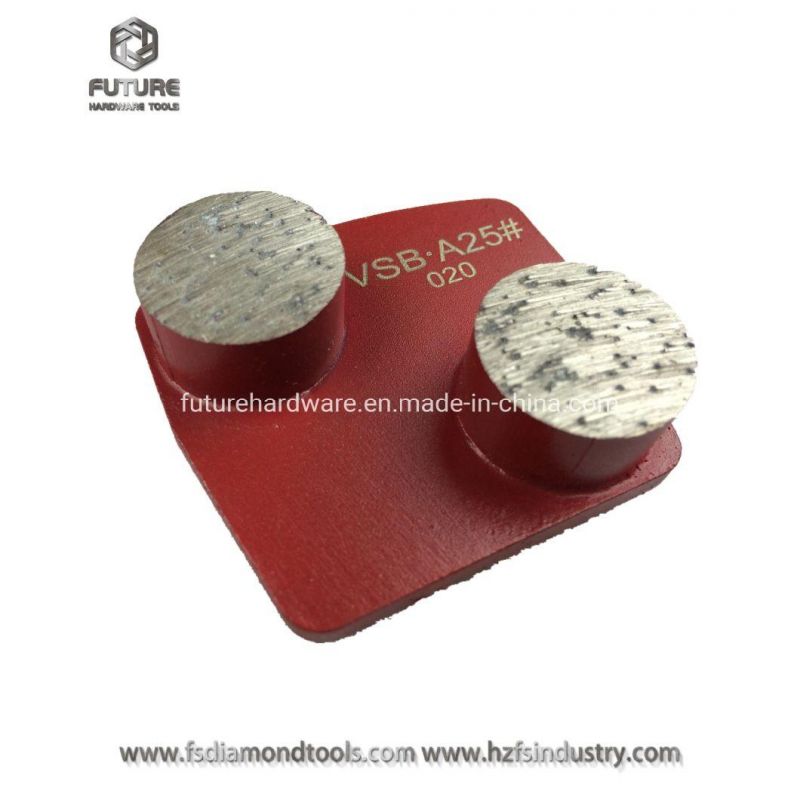 Metal Bond Diamond Grinding Shoes for Husqvarna Machine