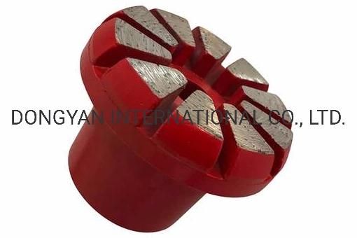 High Performance Diamond Floor Concrete Grinding Plug Head Manufacturer