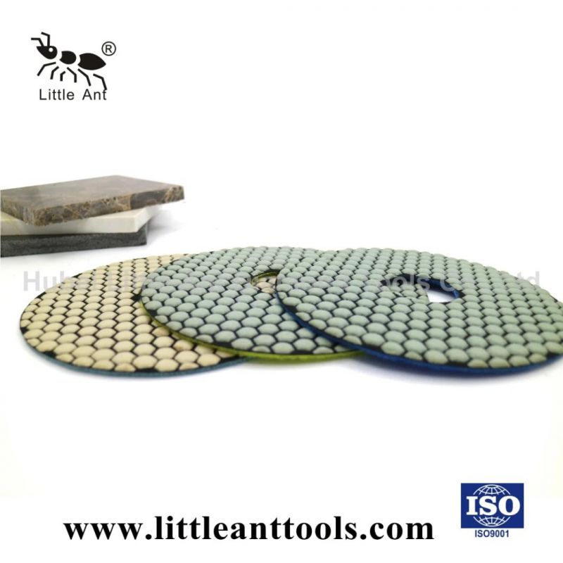 7" 180mm Granite Dry Pad Diamond Polishing Pad