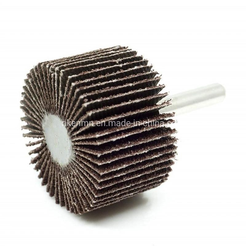 Good Quality Abrasive Cloth Flap Disc for Wood Polishing Wheel Flap Wheel with Shaft