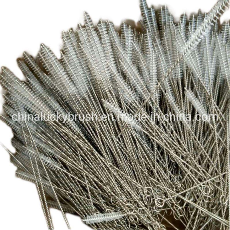 Cleaning Steel Wire Nylon Stainless Steel Brush/Small Lightweight Wire Cleaning Polishing Brush (YY-975)