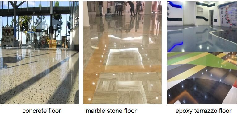 Super Efficiency OEM Stone Polishing Machine Concrete Terrazzo Marble Granite Planetary Floor Grinder