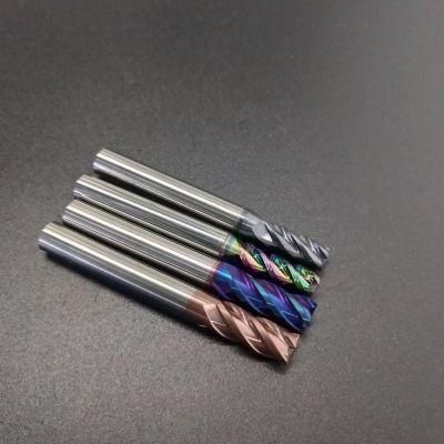 CNC Milling Factory Tungsten Solid End Mills for Hand Engraving