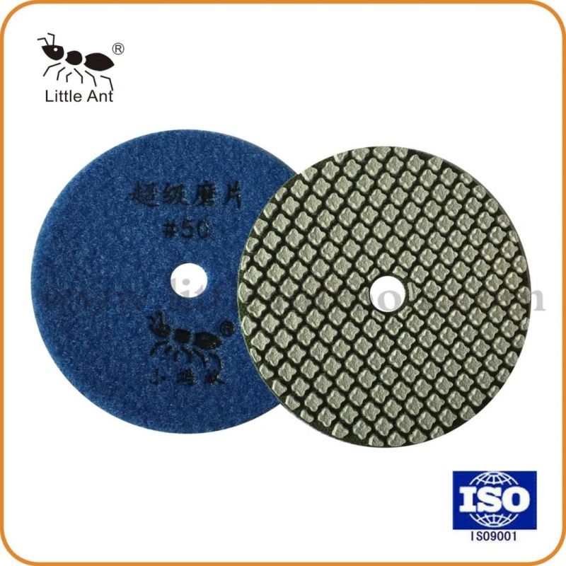 China Factory Manufacturer Diamond Polishing Pad for Marble Dry Use
