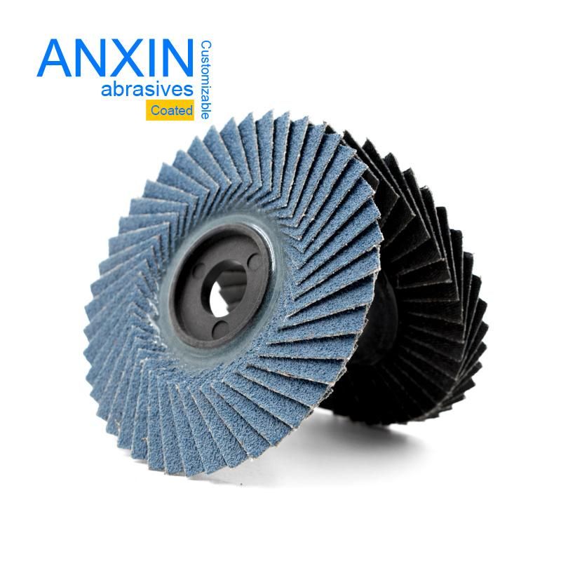 Flexible Flap Disc with Plastic Backing, Zirconia Cloth, 100mm Abrasives