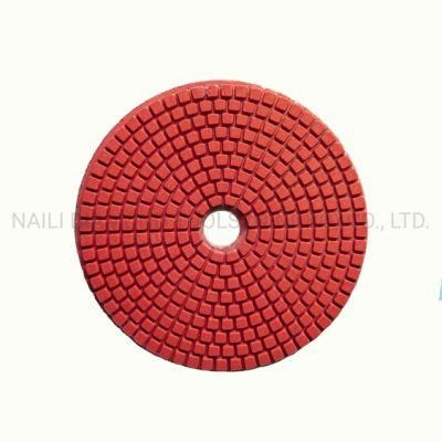 125mm Diamond Resin Bond Wet Polishing Pads for Stones
