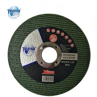 High Quality 4 1 115X1.6X22mm Cutting Disc, Cutting Wheel for Inox/Metal/Stainless Steel