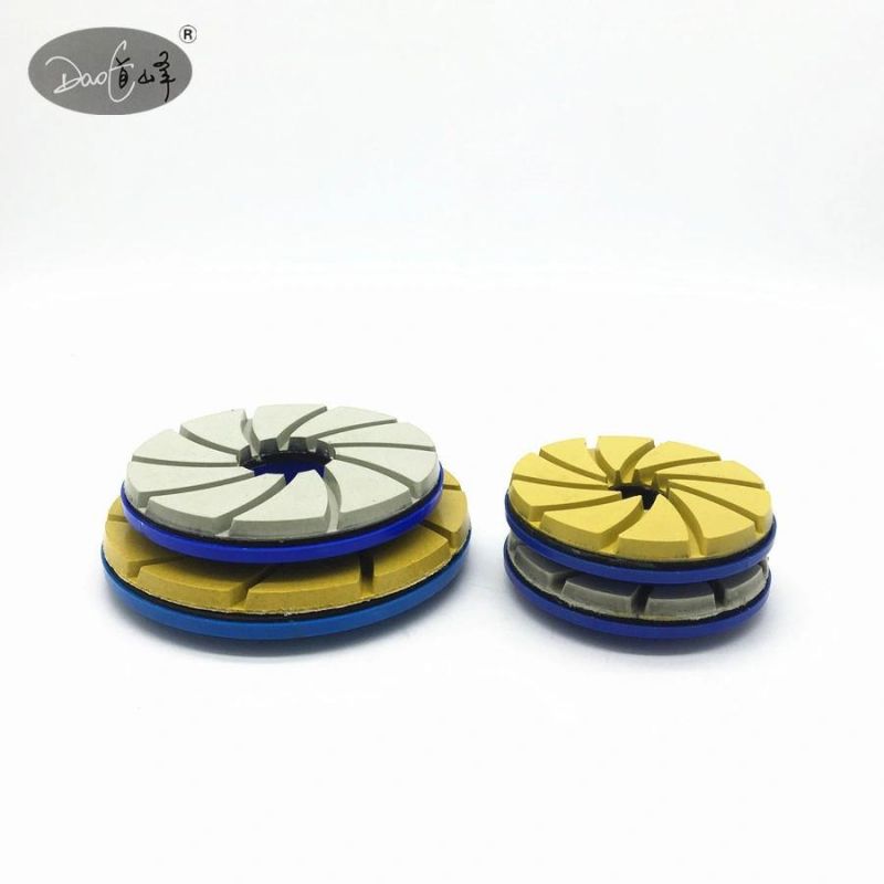 Daofeng 4inch 100mm Snail Lock Resin Edge Wheel Abrasive