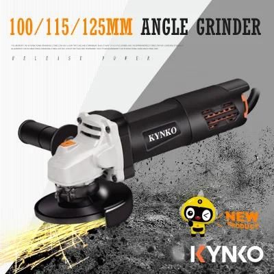 Slim Body 115mm Variable Angle Grinder, Adjustable Speed for Multi-Application