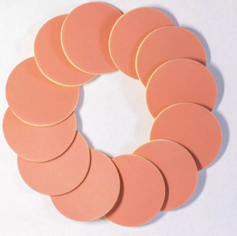 Round Abrasive Hook and Loop Velcro Foam Sandpaper Sanding Sponge