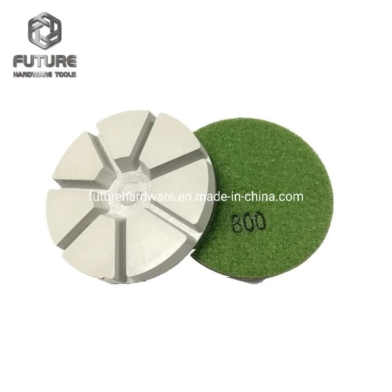 China Supplier Wholesale Custom Resin Metal Grinding Diamond Polishing Pads for Concrete