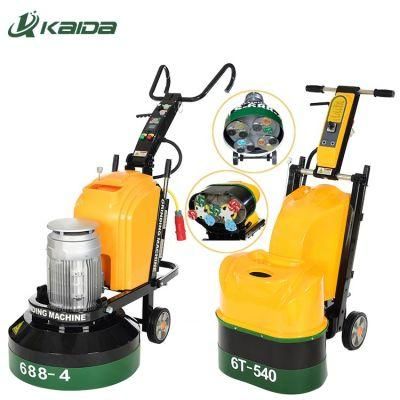 Expert Work in Cost-Efficient Concrete Floor Grinder Machine - Floor Concrete Polishing Grinding Machine