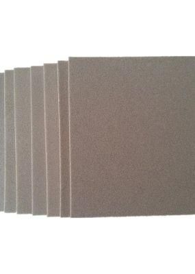 1000# Brown Aluminum Oxide Sponge Sanding Paper with High Quality as Abrasive Tooling for Fine Polishing