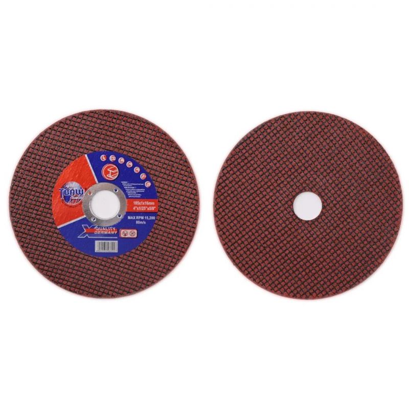China Supplier 125mm5inch Aluminum Abrasive Resin Bonded Cut off Disc Cutting Wheel