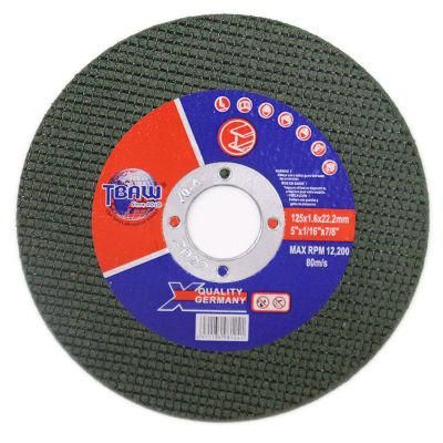 Steel and Metal Cutting Disc and Abrasive Wheel 125X1.6X22mm