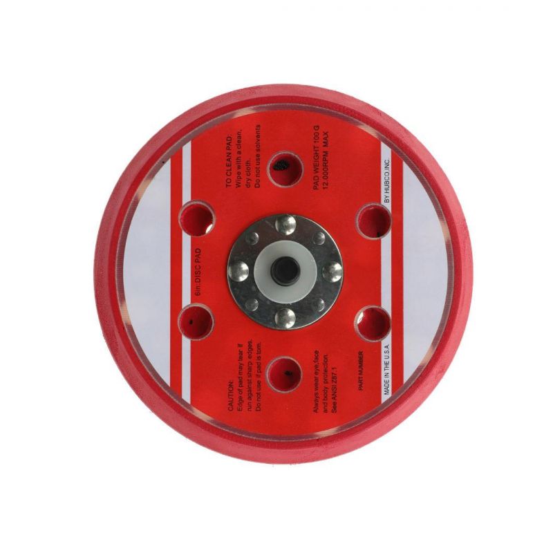 6 Inch Hook and Loop Backing Pad 6′′ Backing Plate with 5/8-11 Threads Sanding Pad Angle Grinder Accessories Sanding Buffing Polishing