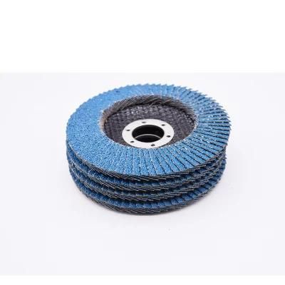 2022 Hot Selling Abrasive Sanding Tooling Zirconia Aluminum Flap Disk Disc with Factory Price for Metal Wood Alloy Stainless Steel Polishing